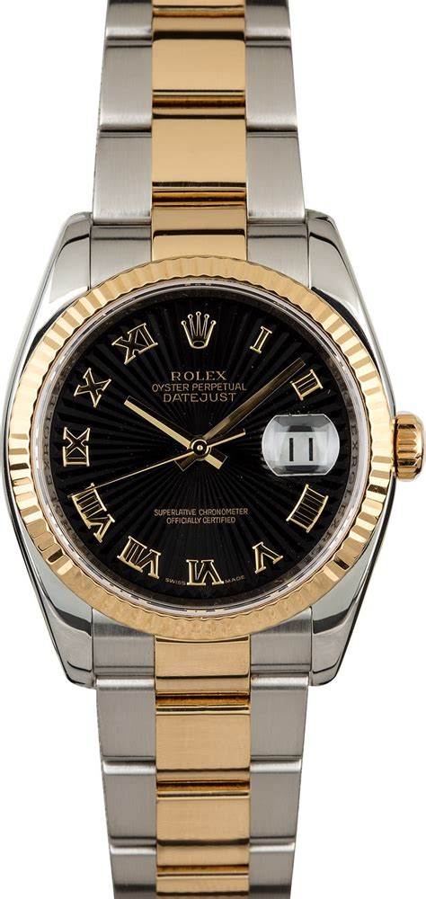 rolex 116233 black dial